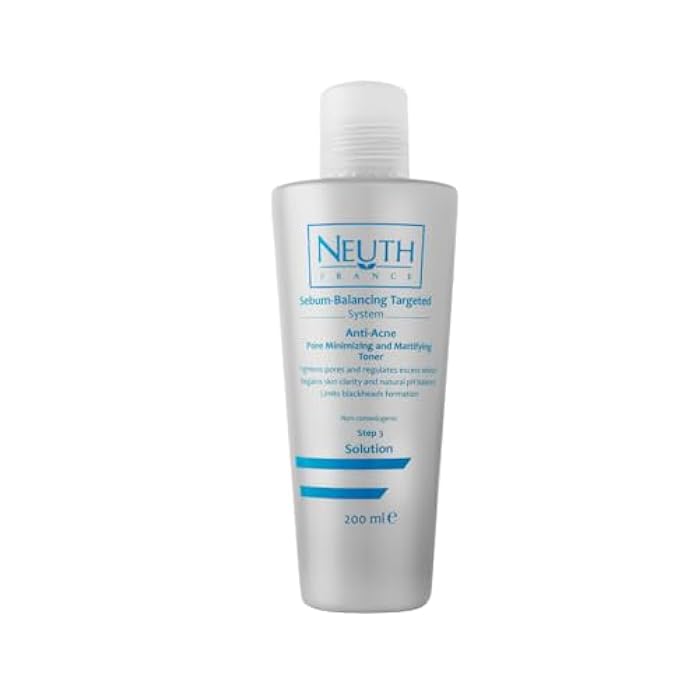 Neuth France - Anti-Acne and Pore Minimizing and Mattifying Toner (Acne Prone Skin), 200ml - Image 2