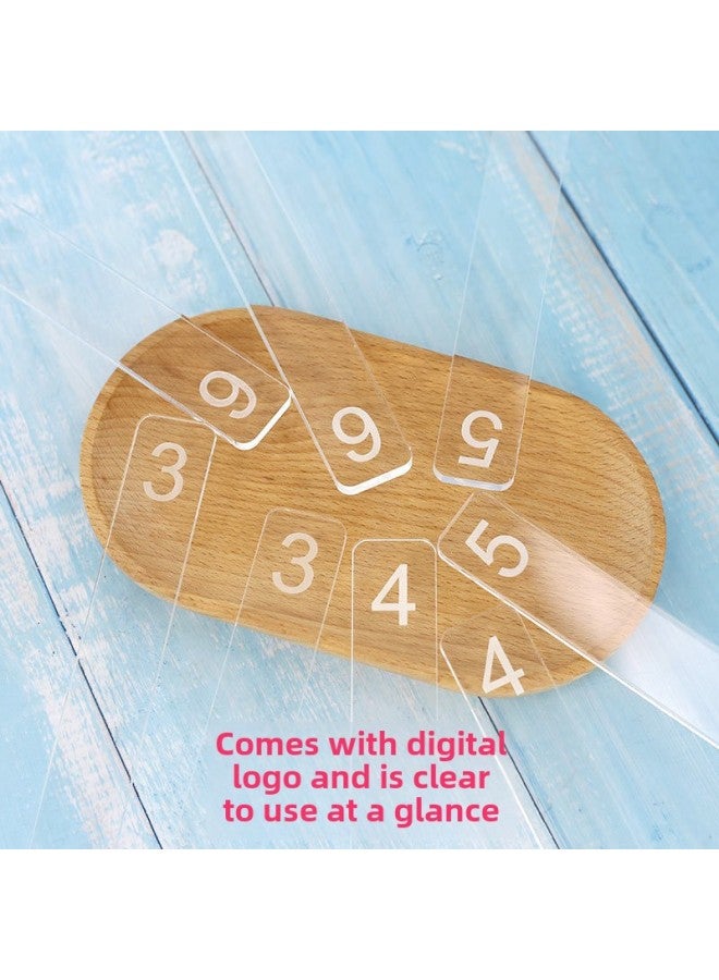 Biscuit Balance Ruler Icing Butter Biscuit Bottom Cookie Fondant Skin Thickness Ruler Scale Biscuit Leveler-Color:5mm Two (40cm Long) - Image 5
