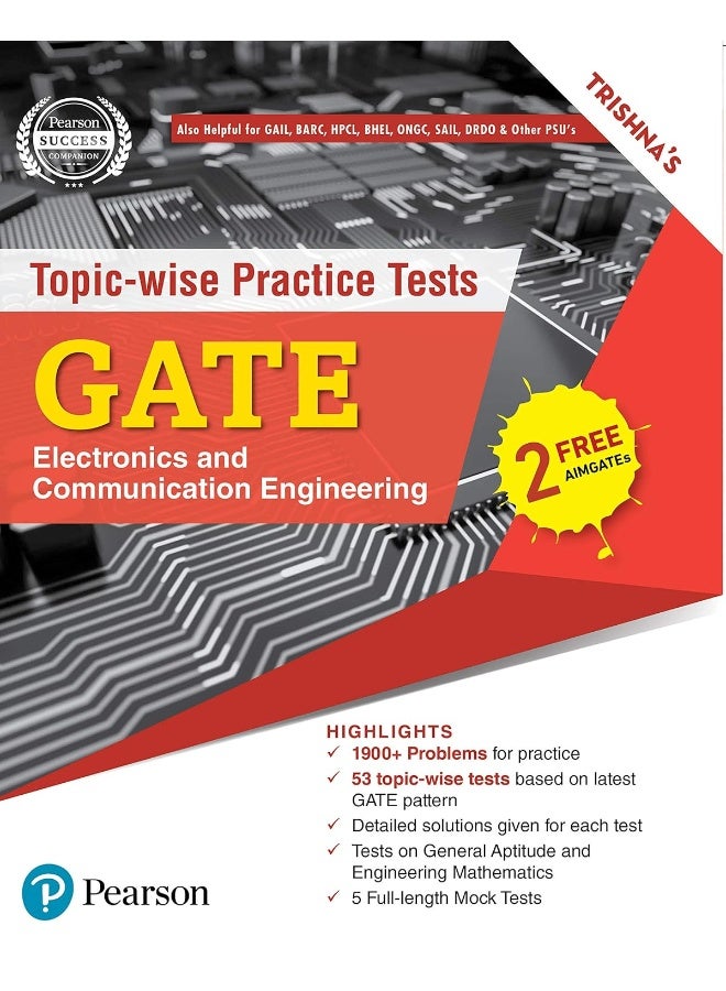 Topic-wise Practice Tests GATE Electronics and Communication Engineering [Paperback]  - Image 1