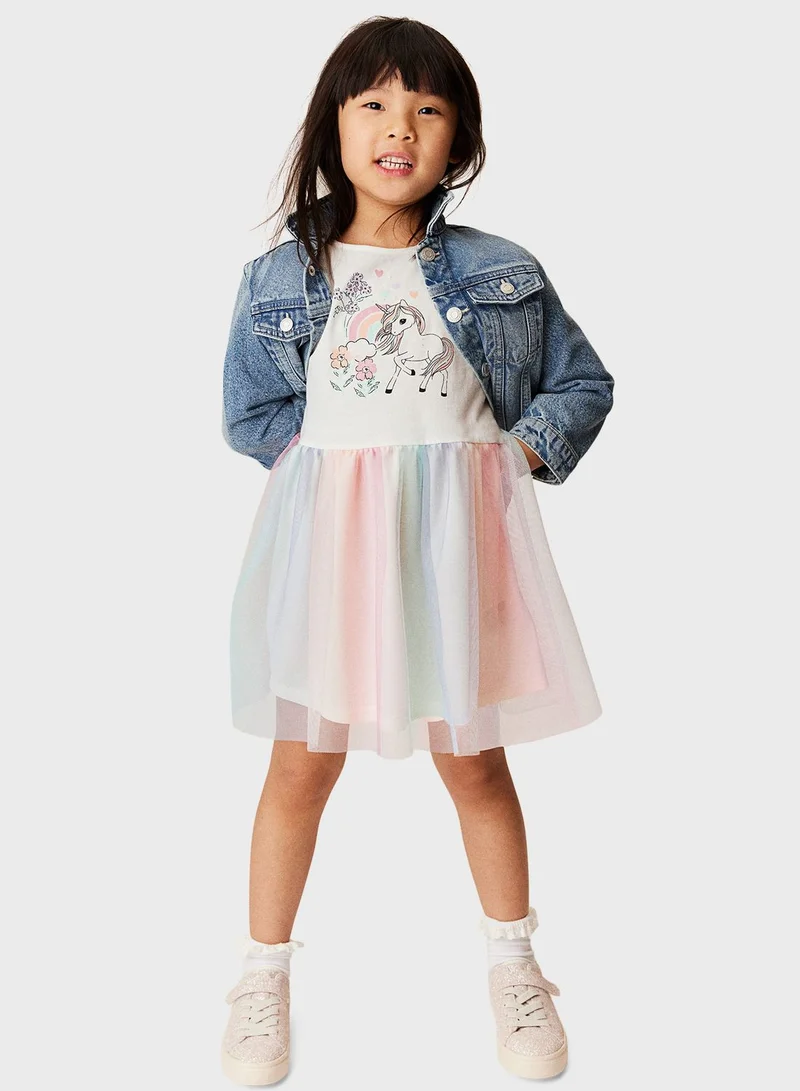 H&M Unicorn Tulle Dress