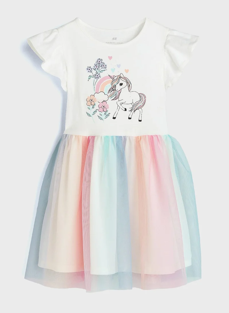 H&M Unicorn Tulle Dress