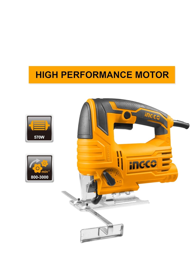 INGCO INGCO Compact Electric Jig Saw 570W – JS57028 - Image 2