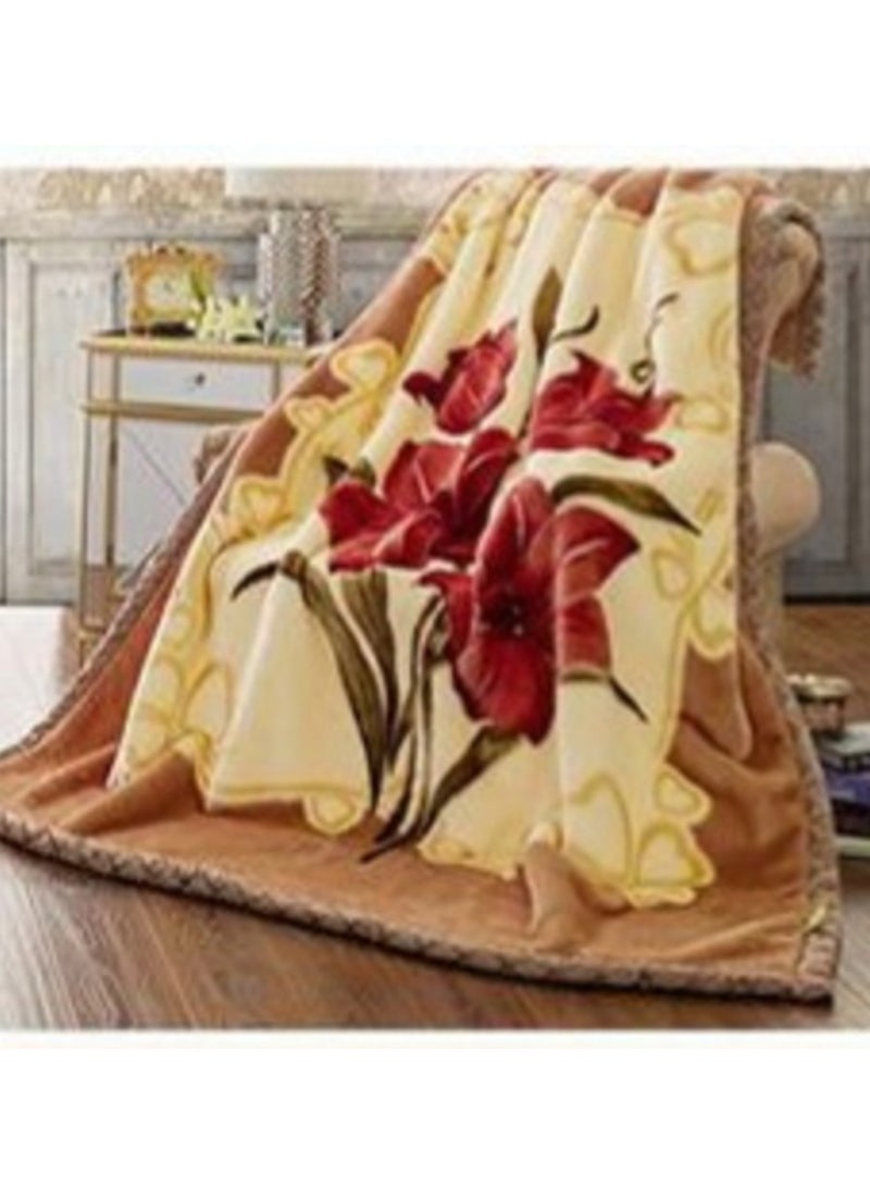 Comfy بطانية كورية مريحة فائقة النعومة مكونة من طبقتين، مقاس كينج، 7 - Image 2