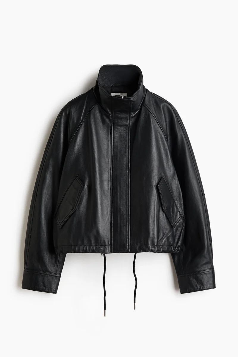 H&M  Oversized leather jacket for Women | Best Price UAE