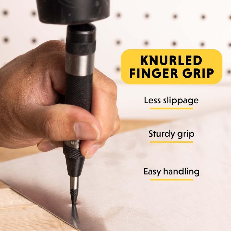 General Tools Heavy-Duty Automatic Center Punch #78 - Nail Punch Tool to Mark and Scribe - Machinist Tools - Image 3