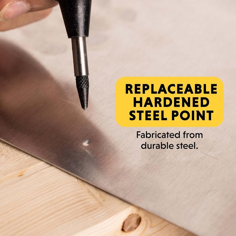 General Tools Heavy-Duty Automatic Center Punch #78 - Nail Punch Tool to Mark and Scribe - Machinist Tools - Image 5