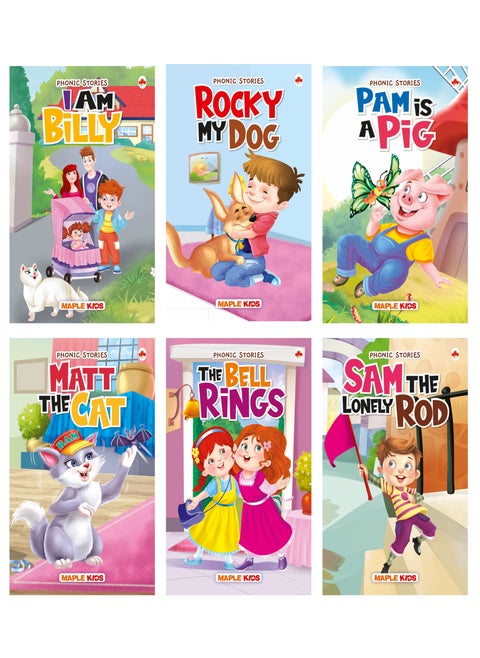 Phonic Reader (Illustrated) (Set of 6 Books)