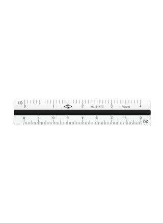 ALVIN Mini Aluminum Engineer Triangular Scale Ruler Drawing and Design Tool for Students and Professionals Great for Drafting Architecture Engineering and Art  4 Inches - pzsku/Z63E75BFD667918FF925AZ/45/1747233573/f6f65357-8245-40d7-a2d5-871933959bea