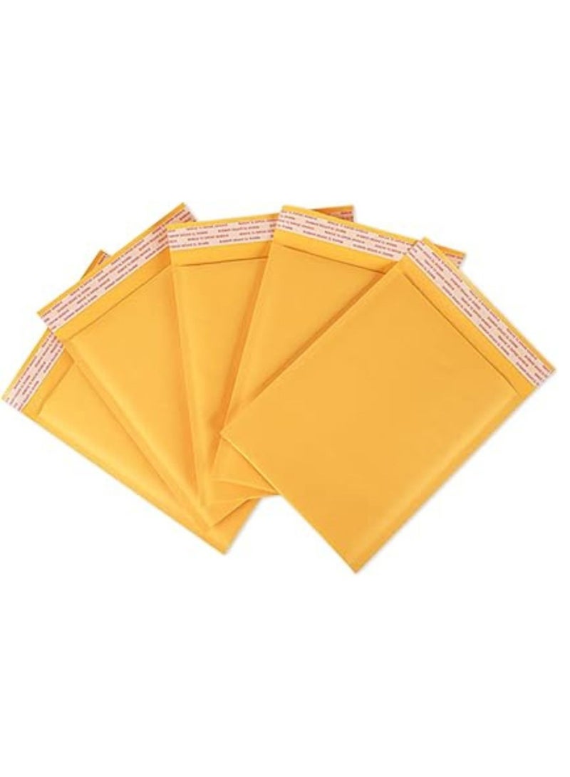 Terabyte 5pcs A4 25cm X 35cm Kraft Paper Bubble Envelopes Bags Padded Mailers Shipping Envelopes Self Seal for Packaging - Image 5