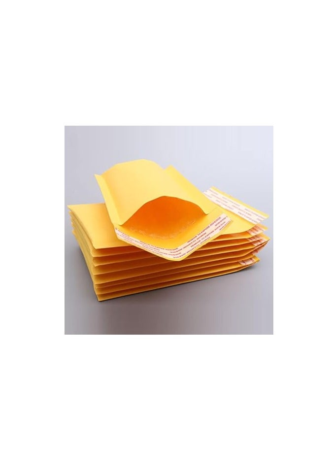Terabyte 5pcs A4 25cm X 35cm Kraft Paper Bubble Envelopes Bags Padded Mailers Shipping Envelopes Self Seal for Packaging - Image 3