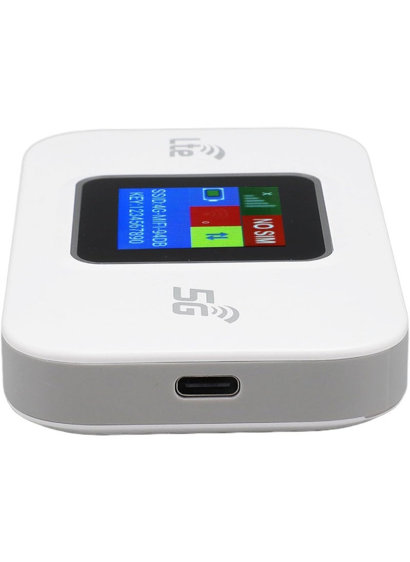 JAJEEK High-Speed 4G LTE Portable WiFi Hotspot Router – 300Mbps Wireless Mobile Internet Device With SIM Card Slot, Supports Up To 10 Devices, Plug & Play Pocket Router With Secure Connection – Ideal For Travel, Home, Office, Car, Outdoor Use - Image 3