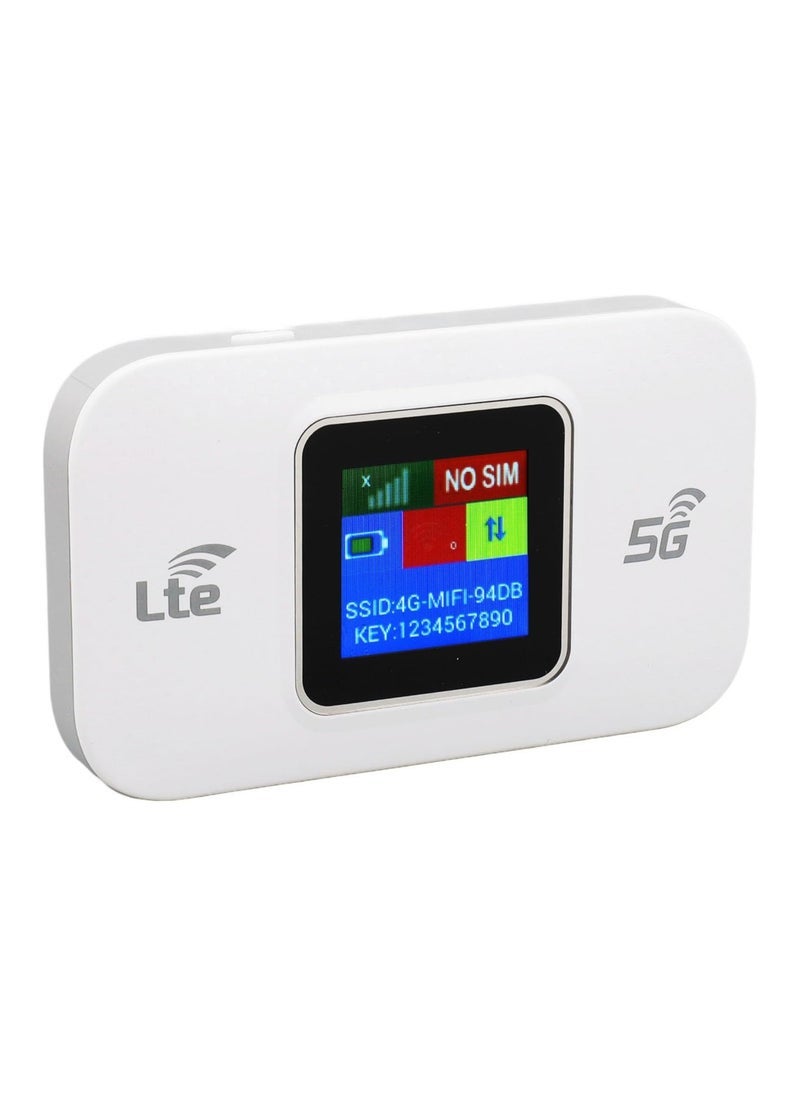 JAJEEK High-Speed 4G LTE Portable WiFi Hotspot Router – 300Mbps Wireless Mobile Internet Device With SIM Card Slot, Supports Up To 10 Devices, Plug & Play Pocket Router With Secure Connection – Ideal For Travel, Home, Office, Car, Outdoor Use - Image 1