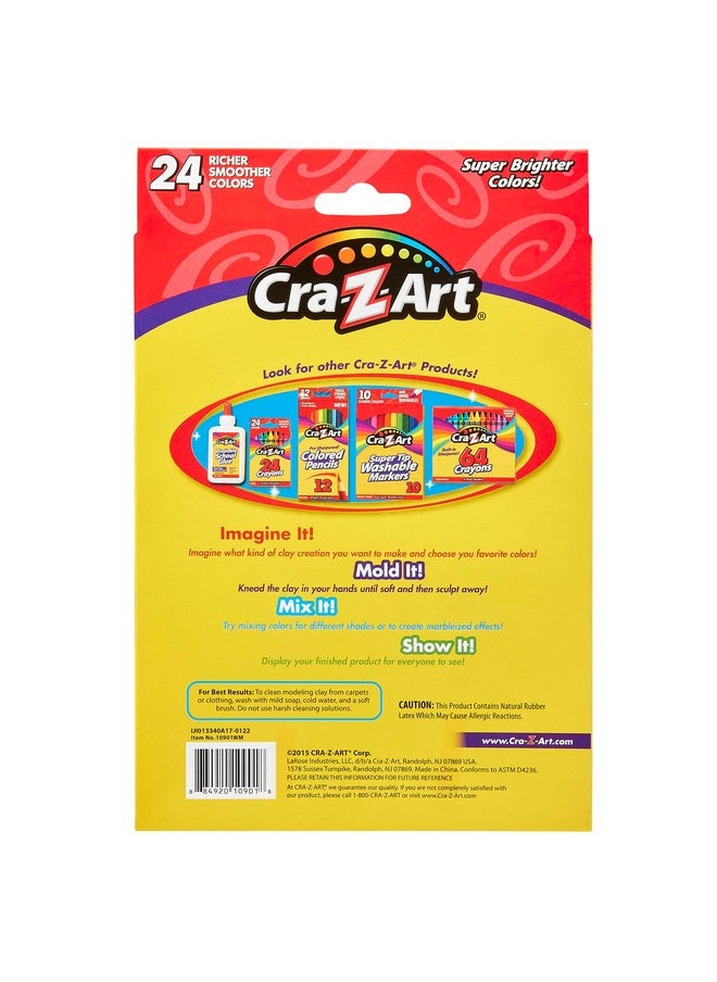Cra-Z-Art - Modeling Clay, 17.5 Oz, 24 Count (10901) - Image 1