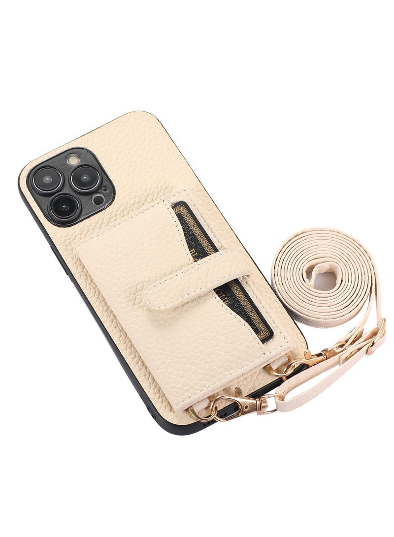 Suteni Back Cover Leather Protective Wallet Mobile Phone Case for iPhone - Image 2