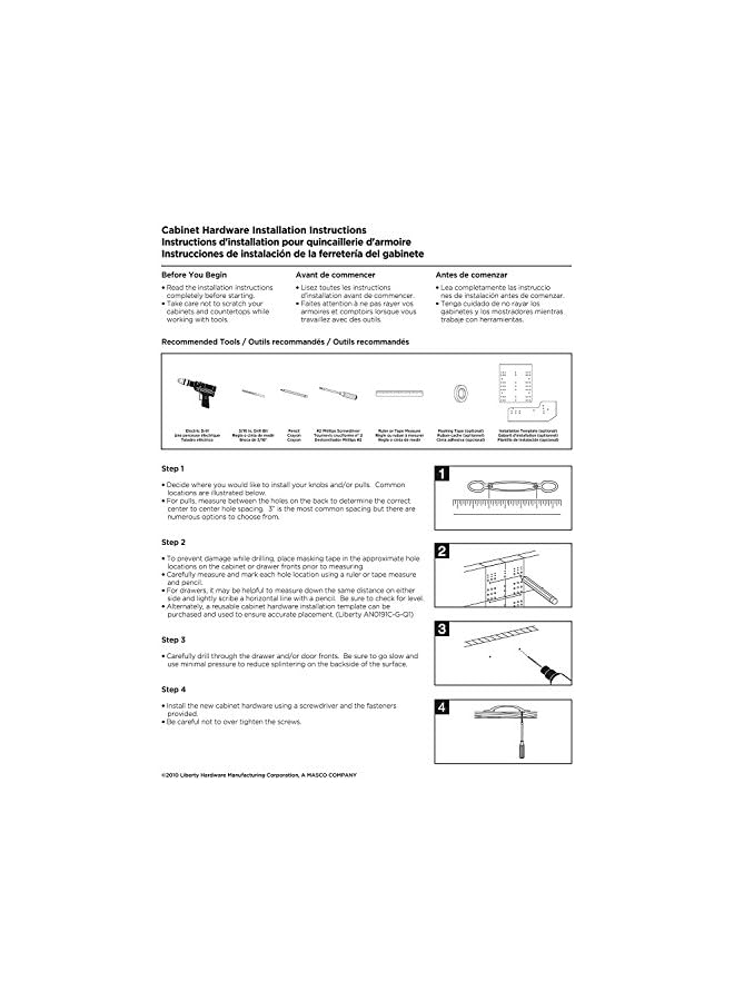 promass P29615K-SN-B Pierce Kitchen or Furniture Cabinet Hardware Drawer Handle Pull, 4" (102mm), Satin Nickel, 10 Count - Image 3