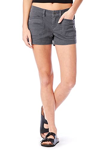 UNIONBAY womens Delaney Stretch 3.5" Inseam Casual Shorts, Galaxy Grey, 5 US - Image 2