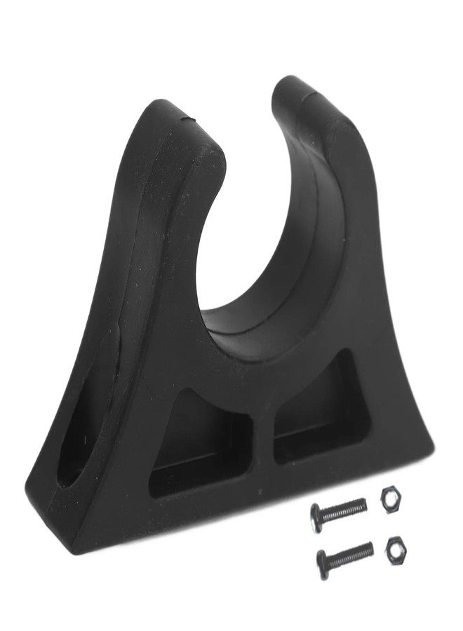 bohally Kayak Paddle Holder with Screws Rubber Boat Paddle Clips Fishing Net Clip| Quick & Easy Mounting | Heavy-Duty Rubber Construction, 2-Pack - Image 3