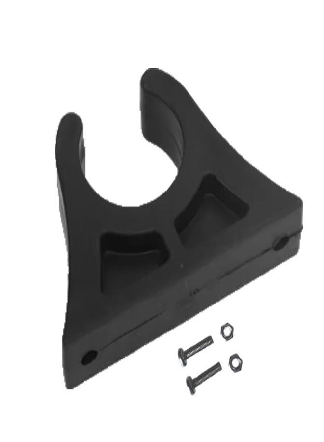 bohally Kayak Paddle Holder with Screws Rubber Boat Paddle Clips Fishing Net Clip| Quick & Easy Mounting | Heavy-Duty Rubber Construction, 2-Pack - Image 4