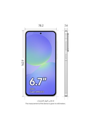 جالاكسي A36 5G ثنائي الشريحة أبيض رائع 8 جيجابايت رام 256 جيجابايت - نسخة الشرق الأوسط - view 2
