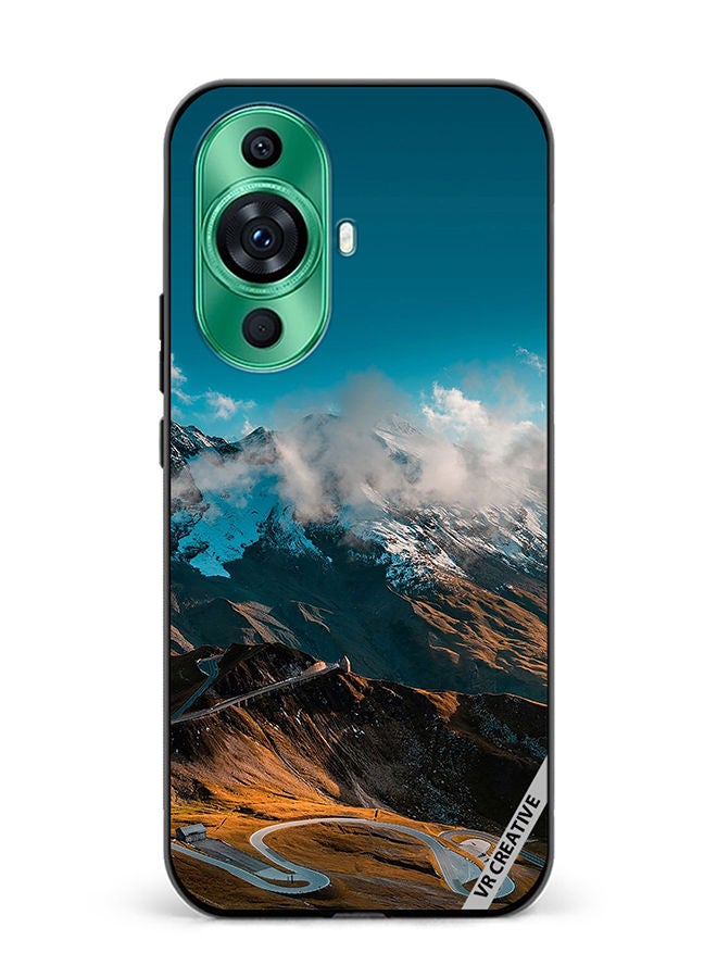 VR CREATIVE Protective Case Cover For Huawei nova 11 Ultra Road And Mountains Design Multicolour - Image 1
