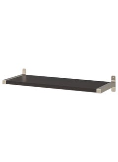 Zaboon Wall Shelf, Brown-Black/Nickel-Plated, 80X30 Cm  - Image 1