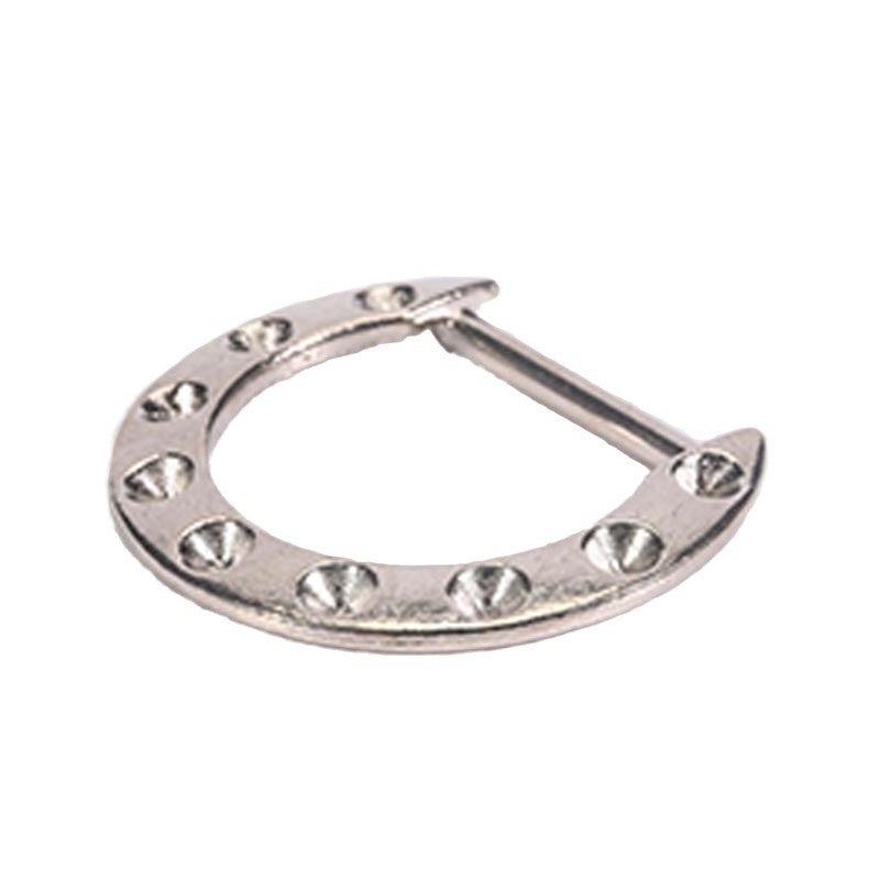 Zhenzhong Inner diameter 25mmd buckle semi-circular factory direct luggage shoe buckle pin buckle clothing shoe flower accessories accessories cloth bag - Image 4