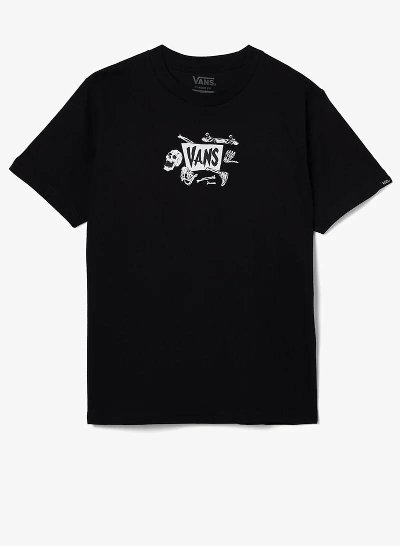 VANS Kids Skeleton Graphic T-Shirt