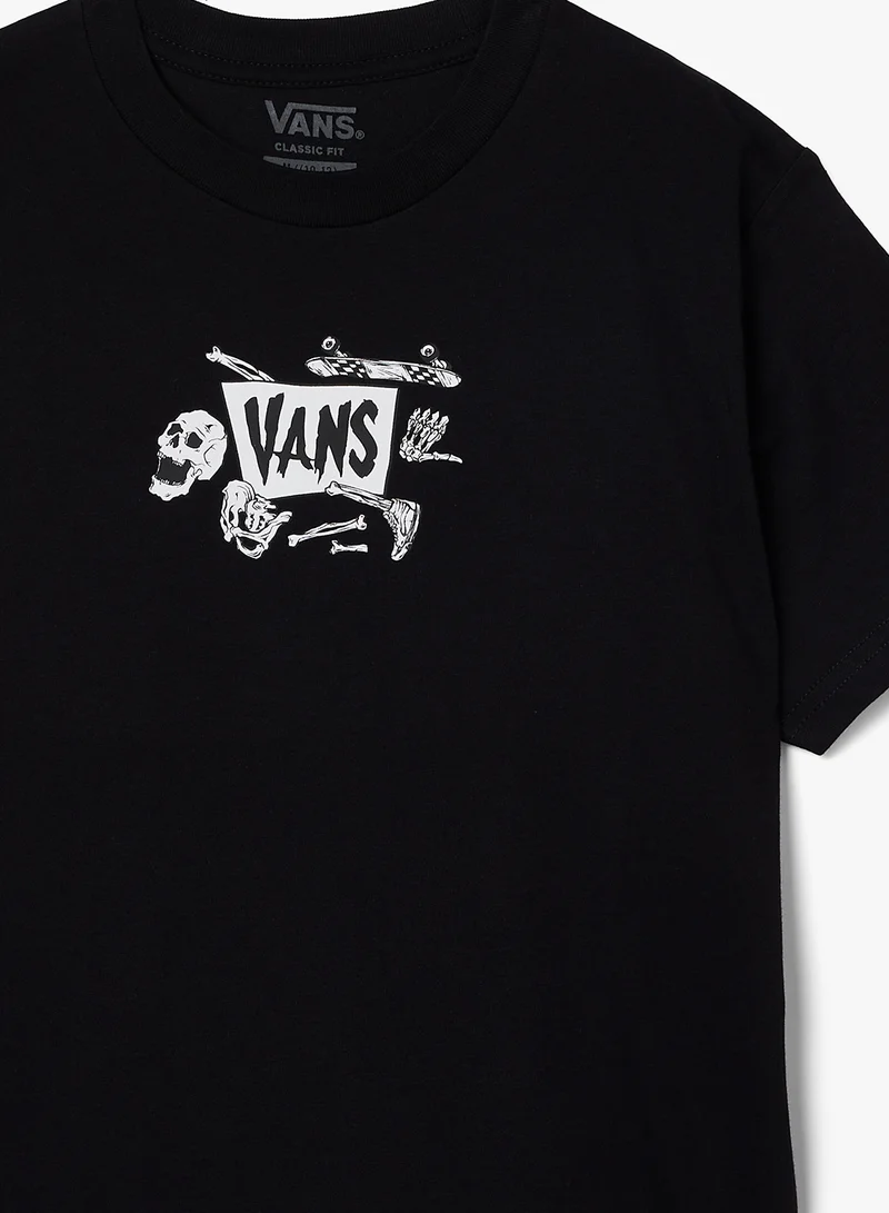 VANS Kids Skeleton Graphic T-Shirt
