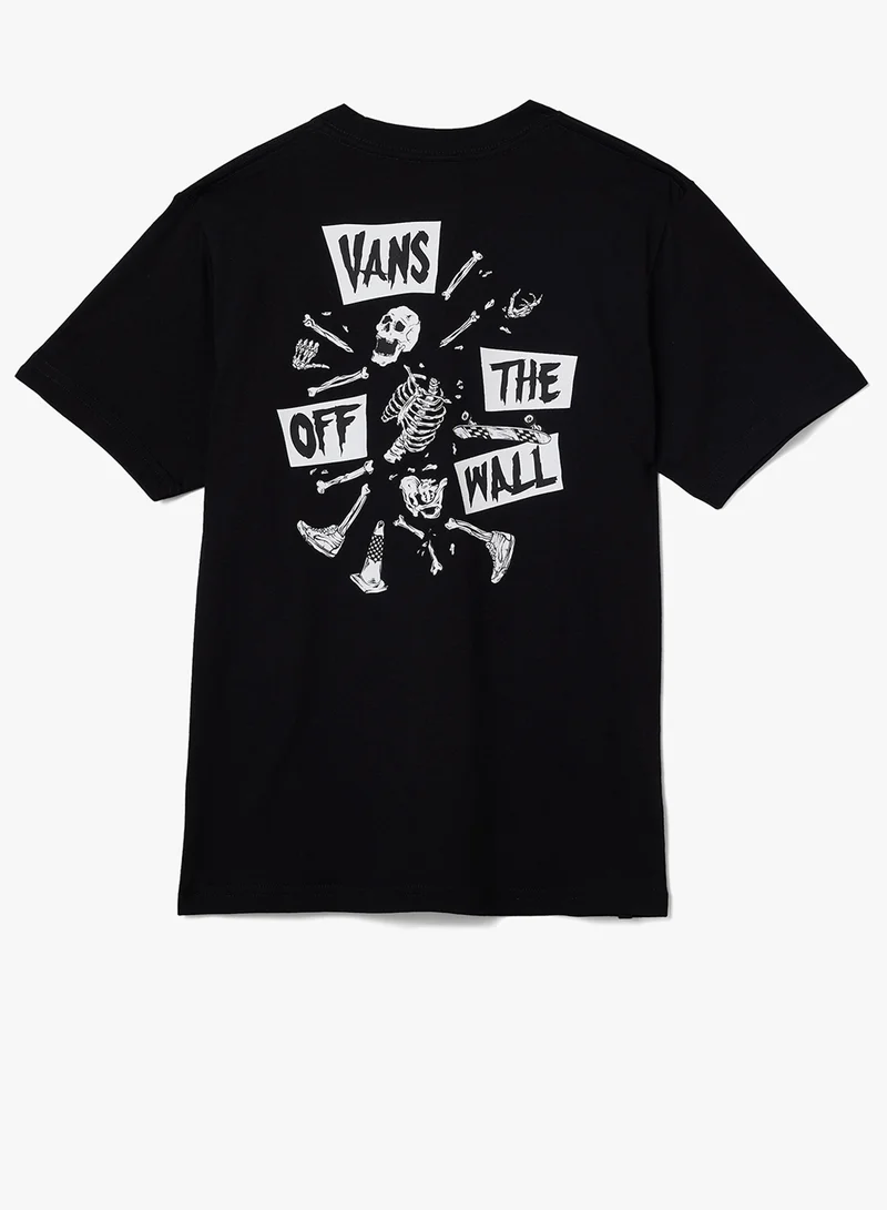 VANS Kids Skeleton Graphic T-Shirt