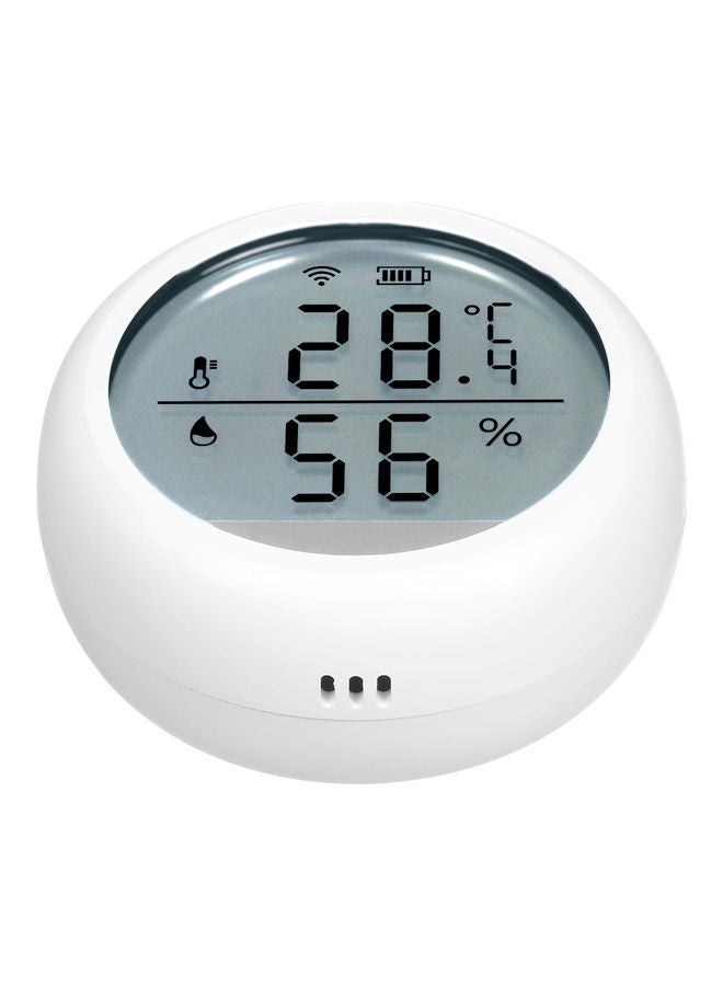 NIBEMINENT Wireless Thermometer Hygrometer White 6.20X5.00X6.20cm - Image 4