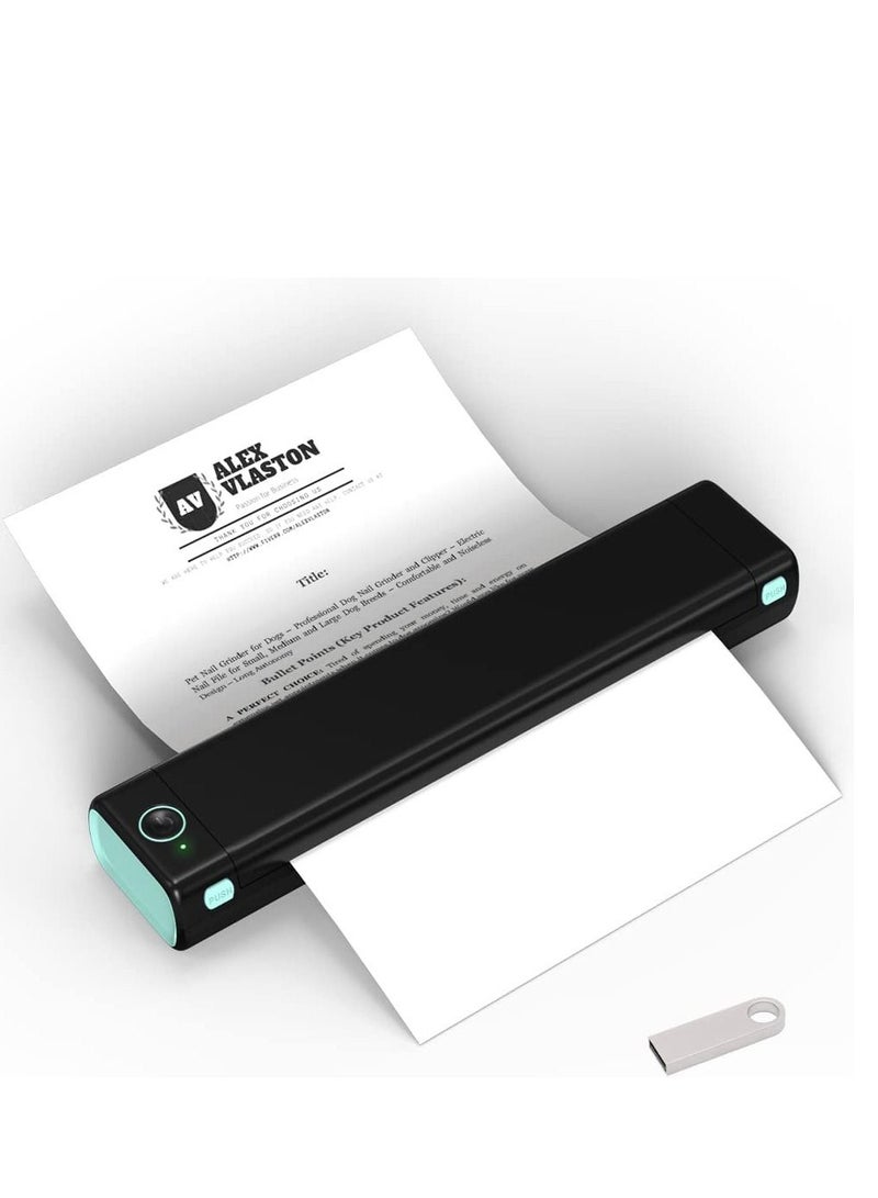 Phomemo M08F A4 Portable Printer, 2022 Upgrade Lightweight and Compact Thermal Mobile Printer - Image 1