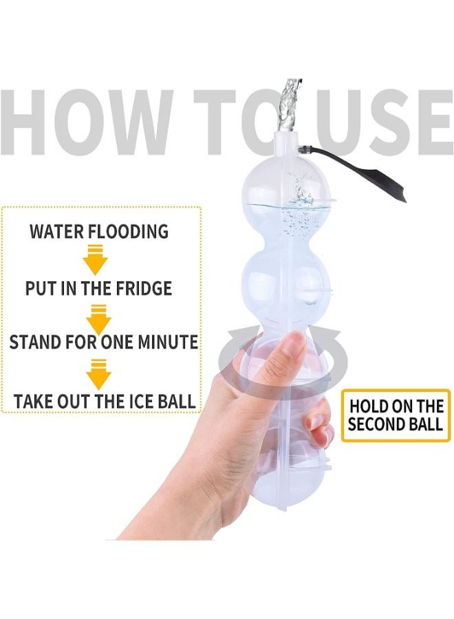 EasyLife 2 Pieces High Reliability Ice Ball Maker - Image 3