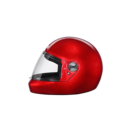 Studds JADE Full Face EPS Helmet (Cherry Red, L) - Image 5