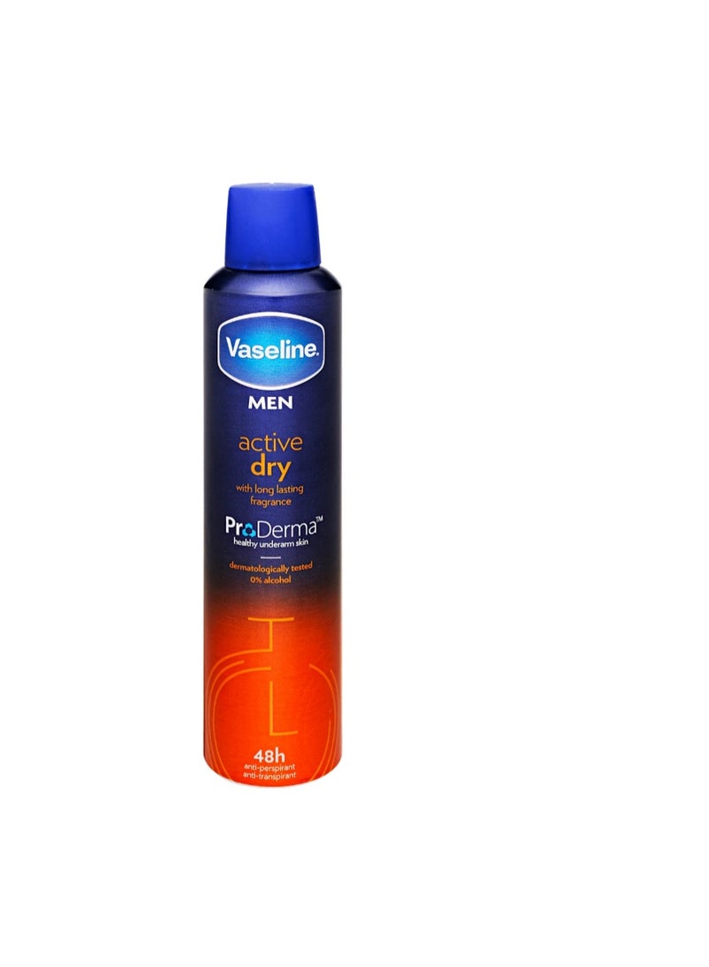 Vaseline Active Dry Anti Perspirant Deodorant 250 ML