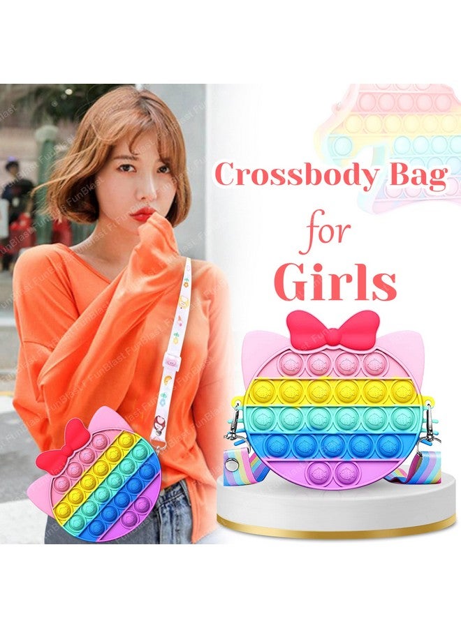 فنبلاست حقيبة يد "بوب إت" من فن بلاست - حقيبة كروس بودي "بوب إت" للأطفال، محفظة "بوب إت" للبنات، هدية عيد ميلاد للبنات، ألعاب للبنات، لعبة "بوب إت"، حقيبة للبنات، ألعاب للبنات (متعددة الألوان) - Image 4