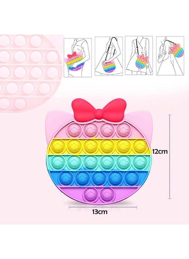 فنبلاست حقيبة يد "بوب إت" من فن بلاست - حقيبة كروس بودي "بوب إت" للأطفال، محفظة "بوب إت" للبنات، هدية عيد ميلاد للبنات، ألعاب للبنات، لعبة "بوب إت"، حقيبة للبنات، ألعاب للبنات (متعددة الألوان) - Image 2