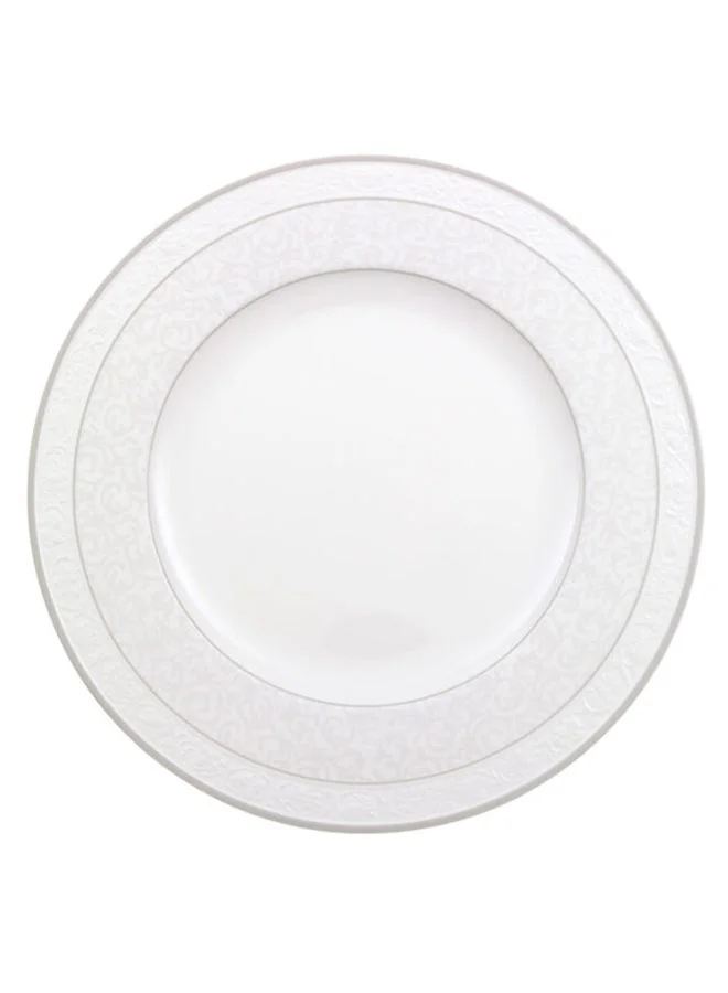 Villeroy & Boch 6-Piece Pearl Collection Dinner Plate Set