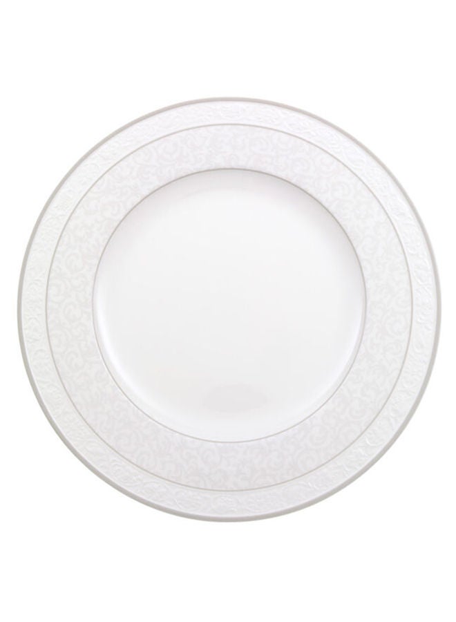 Villeroy & Boch 6-Piece Pearl Collection Dinner Plate Set 