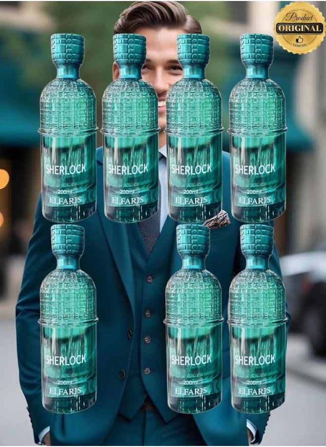 الفارس 7 قطع عطر شيرلوك إلفارس 200 مل  - Image 1