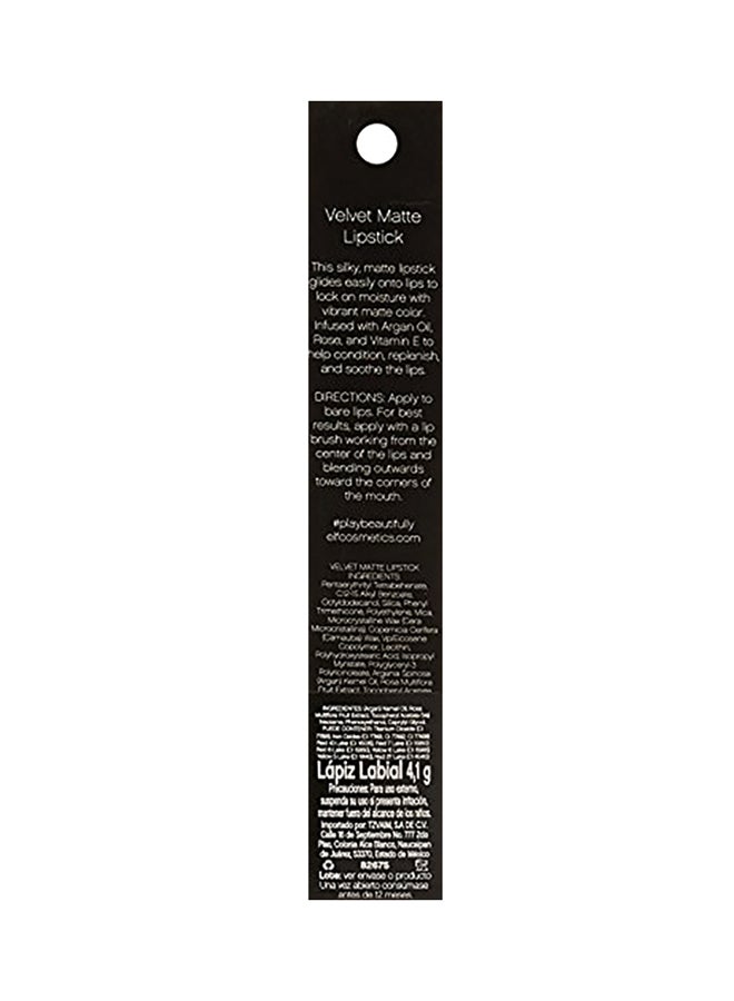 elf Studio Velvet Matte Lipstick 82675 Ruby Red - Image 3