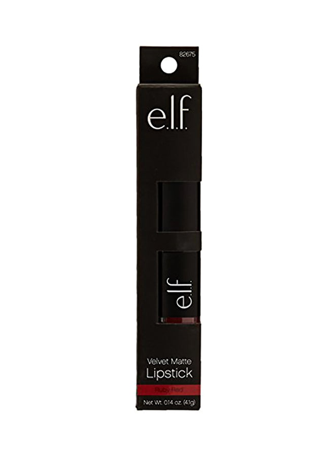 elf Studio Velvet Matte Lipstick 82675 Ruby Red - Image 2