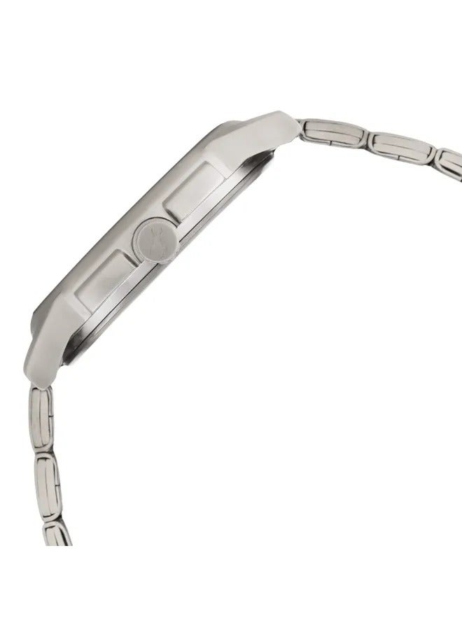 fastrack Men's Analog Round Shape Stainless Steel Wrist Watch - 3215SM02 - 49.4 Mm - Image 4