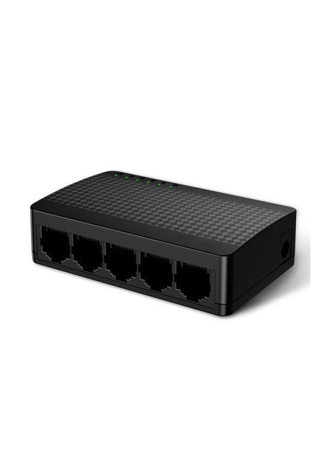 SG105, 5 Port Gigabit Switch, Unmanaged Ethernet Switch, Office Ethernet Splitter, Plug & Play, Plastic Case, Desktop/ Wall-Mount, Fanless Quiet, Limited Lifetime Protection