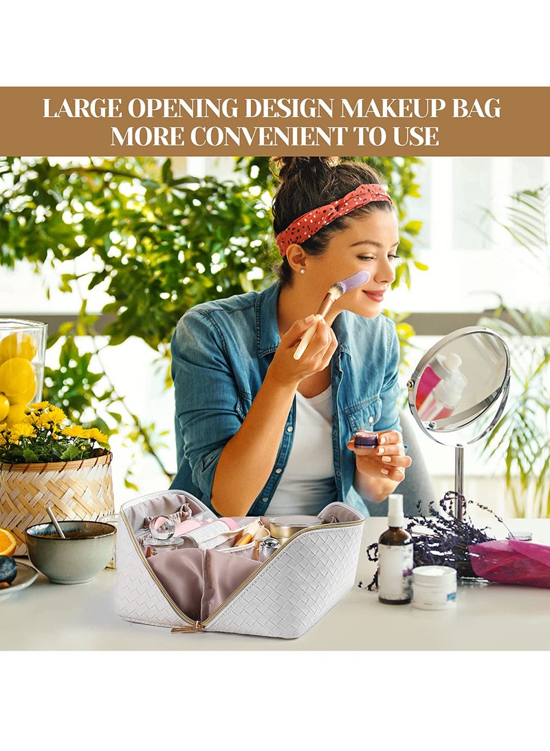 شاربدو كبير قدرة السفر حقيبة مستحضرات التجميل - حقيبة مستحضرات التجميل ، بو الجلود للماء حقيبة مستحضرات التجميل ، سيدة السفر حقيبة مستحضرات التجميل المحمولة - Image 4