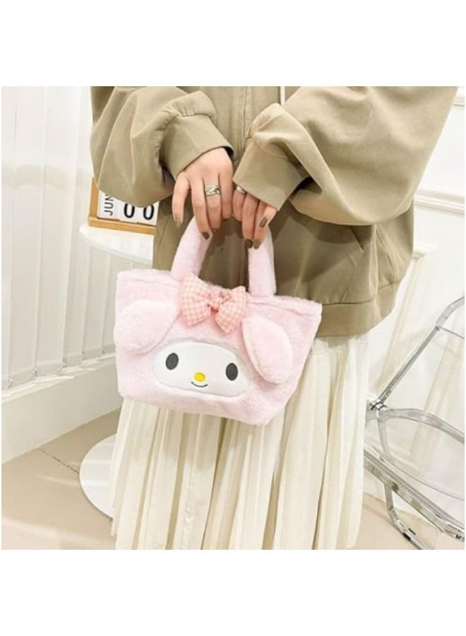 حقيبة يد قطيفة من Kawaii Cinnamoroll Sanrio من My Melody Anime - Image 4