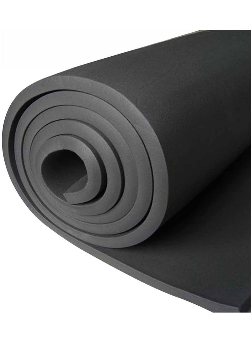 RACO RACO Pipe Insulation Foam Soft Rubber Sheet Roll to Protect Pipes and Heat Preservation Moisture-Proof Waterproof Thermal Insulation (19MM, NON ADHESIVE) - Image 1