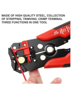 Wire Stripper & Cutter, 5 in 1 Self-Adjusting Automatic Striping Cutting Crimper Pliers Tool - Orange - pzsku/Z63E9485E7E2928A63CAFZ/45/_/1703514803/a0ac2943-68a1-4834-977a-45c5454ef27e