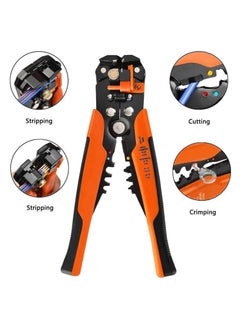 Wire Stripper & Cutter, 5 in 1 Self-Adjusting Automatic Striping Cutting Crimper Pliers Tool - Orange - pzsku/Z63E9485E7E2928A63CAFZ/45/_/1703514804/9a6aa44a-fb4d-4940-bc5b-eb95c021d9ec