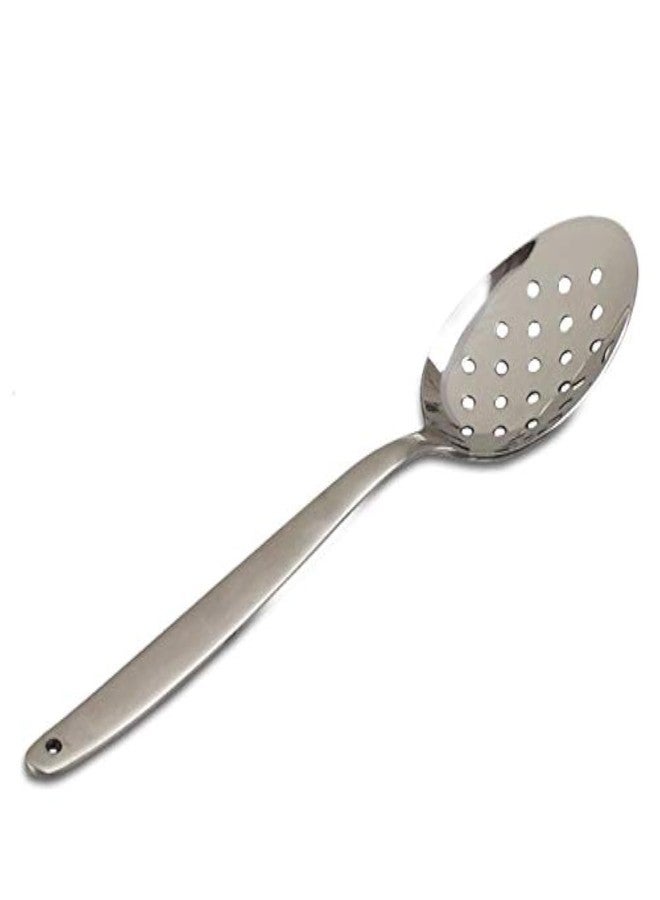 JB Prince Gray Kunz Perforated Spoon - Small - Image 1
