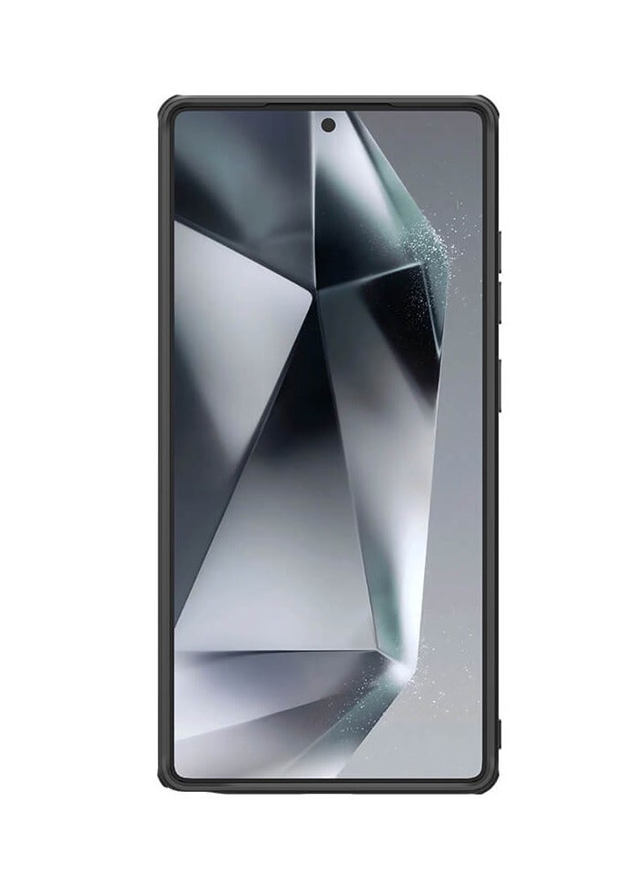 Nillkin Super Frosted Shield Pro cover case Compatible with MagSafe for Samsung Galaxy S25 Uitra - Black - Image 4